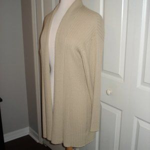 Camel Ribbed Sweater Long Sweater Size Medium Spiegel Apart Brand with Cashmere